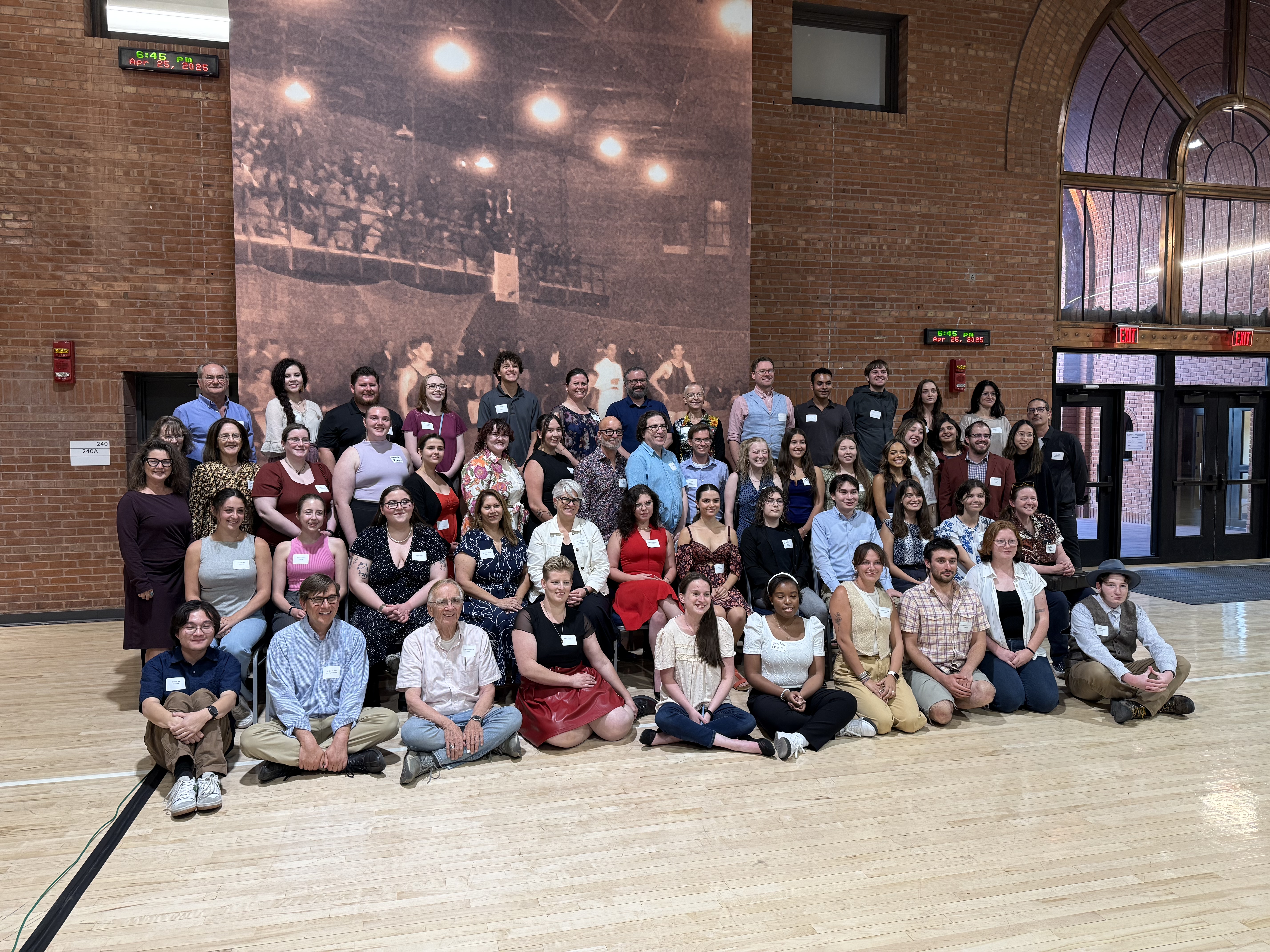 Group picture of symposium attendees